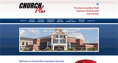 Desktop Screenshot of churchplusinsurance.com